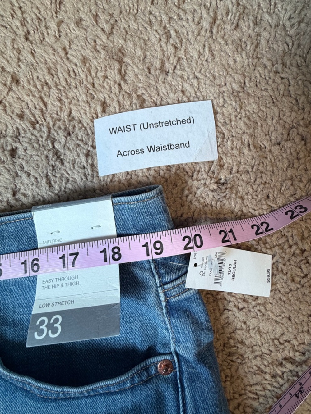 NWT GAP | 5" Girlfriend Shorts Mid Rise Denim Jean Women's Size 33/16 - Picture 9 of 11